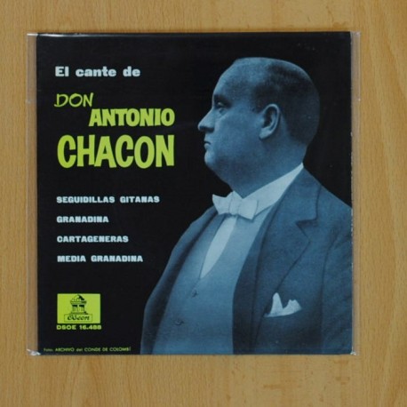 DON ANTONIO CHACON - SEGUIDILLAS GITANAS + 3 - EP