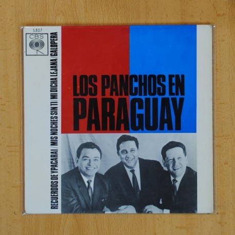 LOS PANCHOS - RECUERDOS DE YPACARAI + 3 - EP