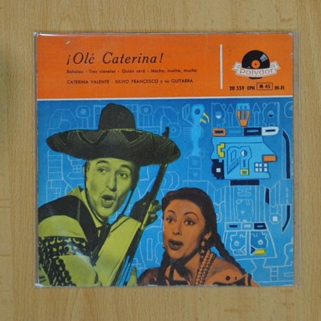 CATERINA VALENTE / SILVIO FRANCESCO - TRES CLAVELES + 3 - EP [VINILO]