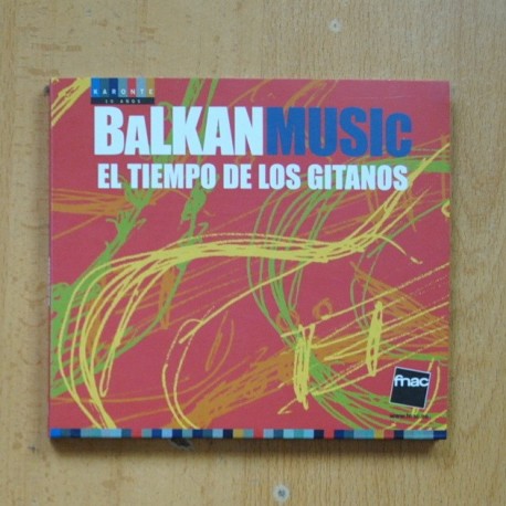 VARIOS - BALKAN MUSIC EL TIEMPO DE LOS GITANOS - CD