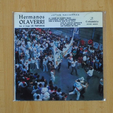 HERMANOS OLAVERRI - AL VENIR DE CAMPO RASO + 5 - EP [DISCO DE VINILO]