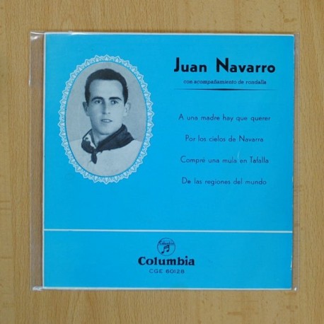 JUAN NAVARRO - A UNA MADRE HAY QUE QUERER + 3 - EP [DISCO DE VINILO]