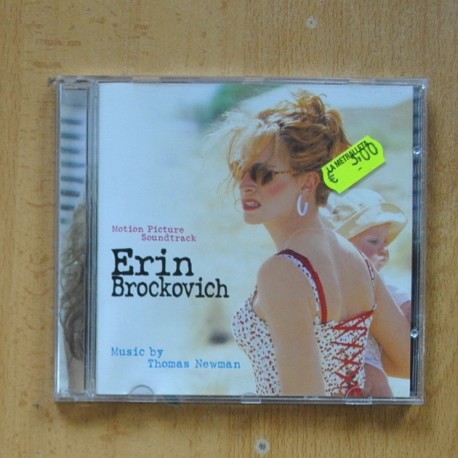 THOMAS NEWMAN - ERIN BROCKOVICH - CD - Discos La Metralleta - tienda online  de música y películas