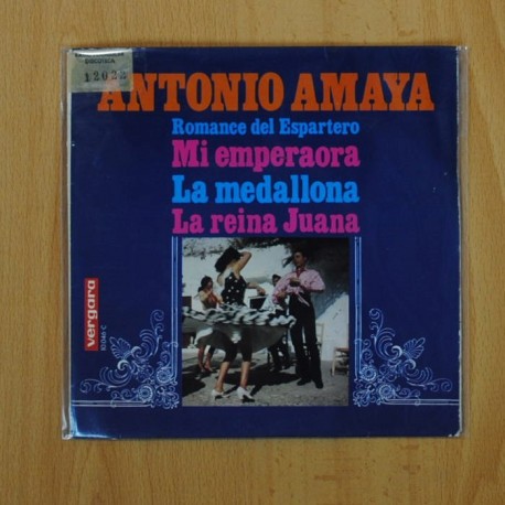 ANTONIO AMAYA - ROMANCE DEL ESPARTERO + 3 - EP