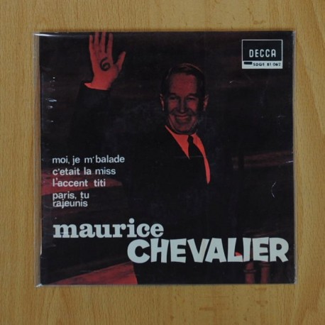 MAURICE CHEVALIER - MOI JE MÂ´BALADE + 3 - EP
