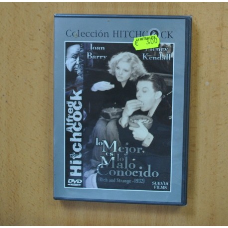 LO MEJOR ES LO MALO CONOCIDO - DVD