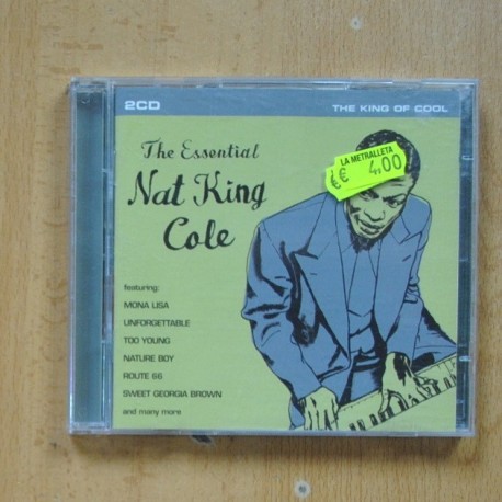 NAT KING COLE - THE ESSENTIAL - 2 CD