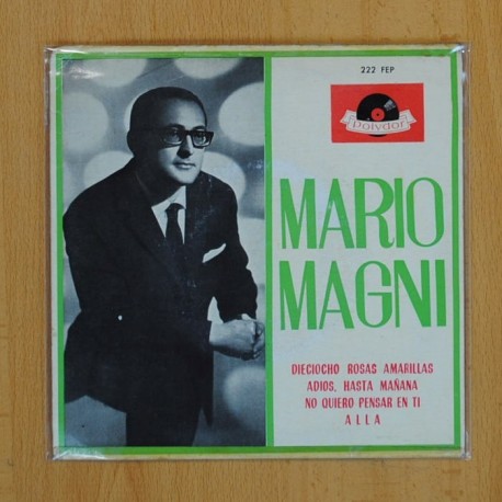 MARIO MAGNI - DIECIOCHO ROSAS AMARILLAS + 3 - EP