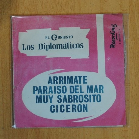 EL CONJUNTO LOS DIPLOMATICOS - ARRIMATE + 3 - EP