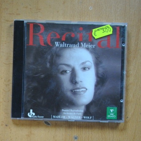 WALTRAUD MEIER - RECITAL - CD