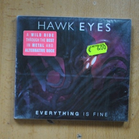 HAWK EYES - EVERYTHING IS FINE - CD