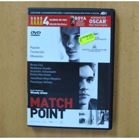 MATCH POINT - DVD