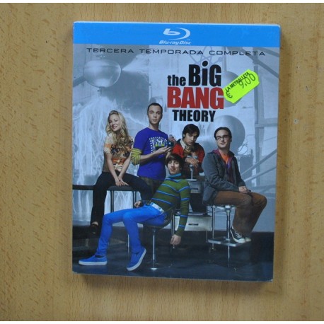 THE BIG BANG THEORY - TERCERA TEMPORADA - BLURAY