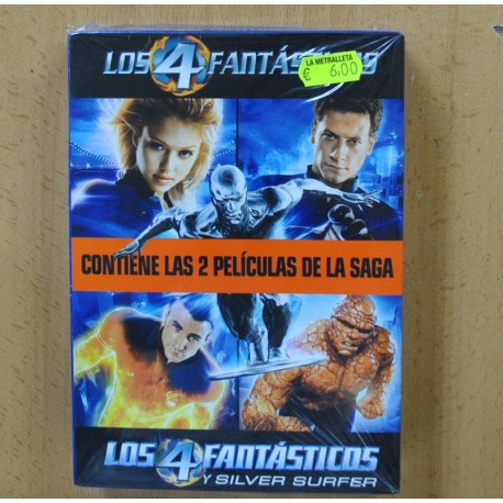 LOS 4 FANTASTICOS / LOS 4 FANTASTICOS Y SILVER SURFER - DVD