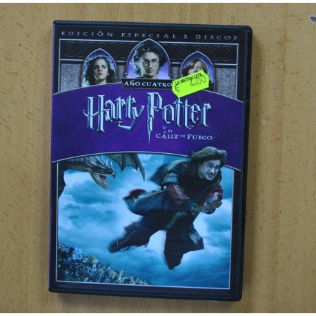 HARRY POTTER Y EL CALIZ DE FUEGO - DVD