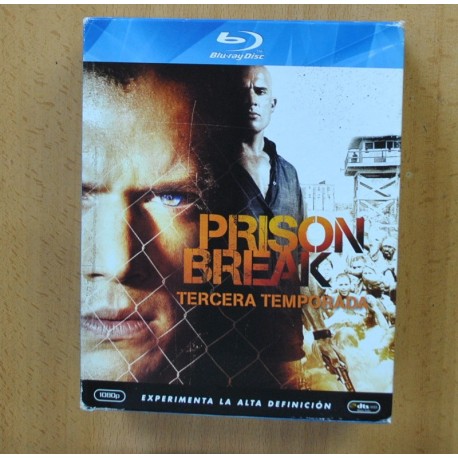 PRISION BREAK - TERCERA TEMPORADA - BLURAY