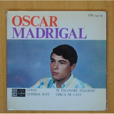 OSCAR MADRIGAL - COSAS + 3 - EP
