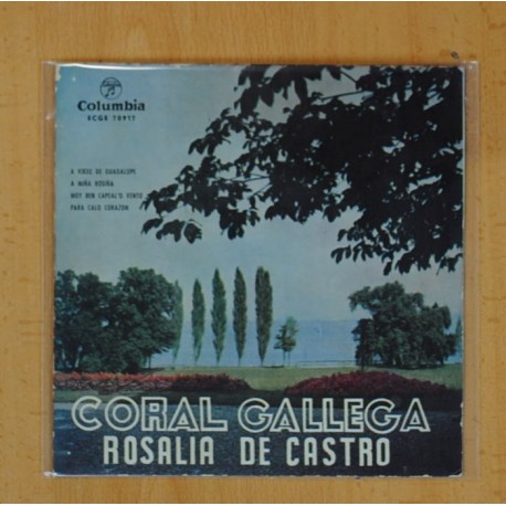 CORAL GALLEGA ROSALIA DE CASTRO - A VIRXE DE GUADALUPE + 3 - EP