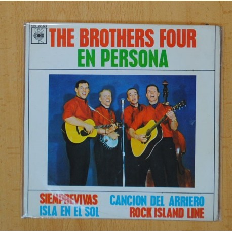 THE BROTHERS FOUR - SIEMPREVIVAS + 3 - EP