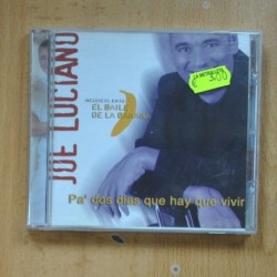 JOE LUCIANO - PA DOS DIAS QUE HAY QUE VIVIR - CD
