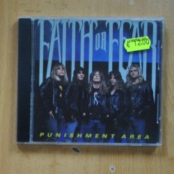 FAITH OF FEAR - PUNISHMENT AREA - CD