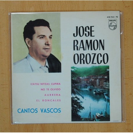 JOSE RAMON OROZCO - CANTOS VASCOS - NO TE OLVIDO + 3 - EP