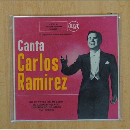 CARLOS RAMIREZ - NO TE VAYAS DE MI LADO + 3 - EP
