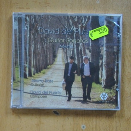 DAVID DEL PUEBLO - GUITAR SONATAS VOLUME 1 - CD