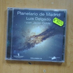 LUIS DELGADO CON JAVIER COBLE - PLANETARIO DE MADRID - CD
