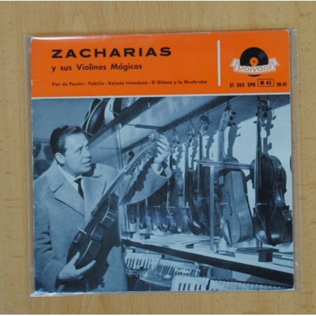 ZACHARIAS - FLOR DE PASION + 3 - EP