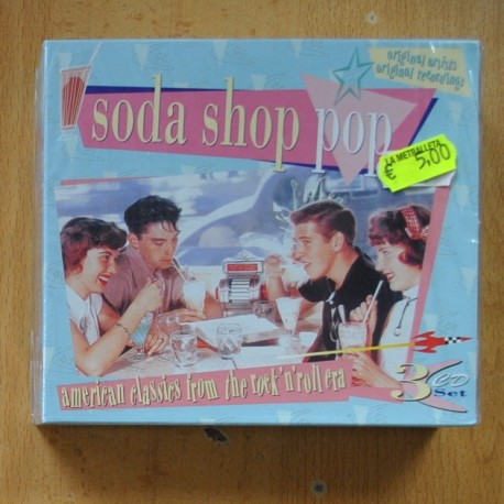 VARIOS - SODA SHOP POP - 3 CD