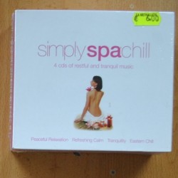 VARIOS - SIMPLY SPACHILL - 4 CD