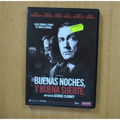 BUENAS NOCHES Y BUENA SUERTE - DVD