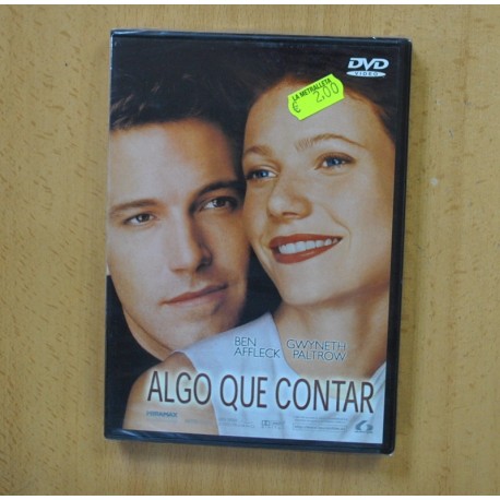 ALGO QUE CONTAR - DVD