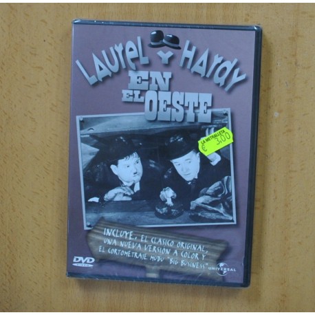 LAUREL Y HARDY EN EL OESTE - DVD