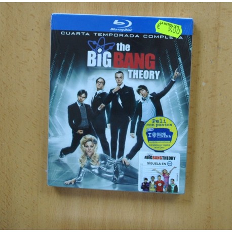 THE BIG BANG THEORY - CUARTA TEMPORADA - BLURAY