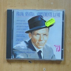 FRANK SINATRA - SIMPLEMENTE LA VOZ - CD