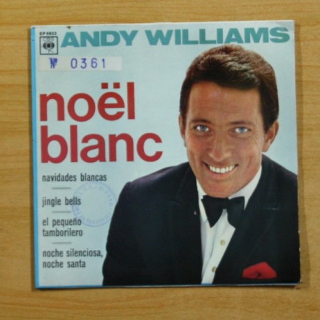 ANDY WILLIAMS - NAVIDADES BLANCAS - EP