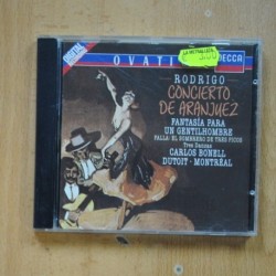 RODRIGO - CONCIERTO DE ARANJUEZ - CD