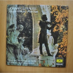 JOHANN STRAUSS - VALSES POLCAS MARCHAS - GATEFOLD 2 LP