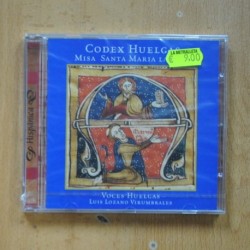 LUSI LOZANO VIRUMBRALES - CODEX HUELGAS - CD