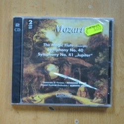 MOZART - THE MAGIC FLUTE / SYMPHONY NO 40 / SYMPHONY NO 41 JUPITER - 2 CD