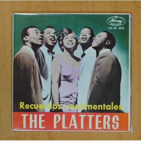 THE PLATTERS ( RECUERDOS SENTIMENTALES ) - EN UN PUEBLECITO ESPAÑOL + 3 - EP