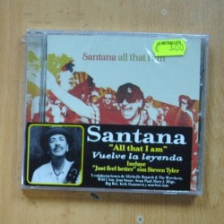 SANTANA - ALL THAT I AM - CD
