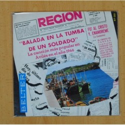 LA CANCION MAS POPULAR EN AVILES EN EL AÑO 1966 - BALADA EN LA TUMBA DE UN SOLDADO + 3 - EP