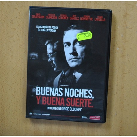 BUENAS NOCHES Y BUENA SUERTA - DVD