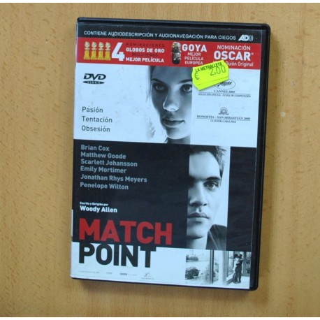 MATCH POINT - DVD