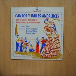 PACO AGUILERA / ANDRES HEREDIA - CANTOS Y BAILES ANDALUCES - 10 PULGADAS