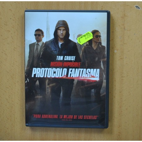 MISION IMPOSIBLE PROTOCOLO FANTASMA - DVD