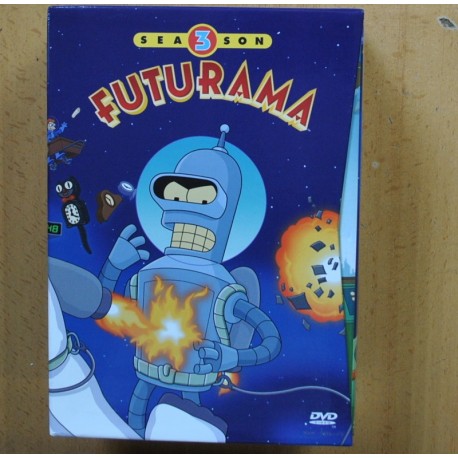 FUTURAMA - TERCERA TEMPORADA - DVD